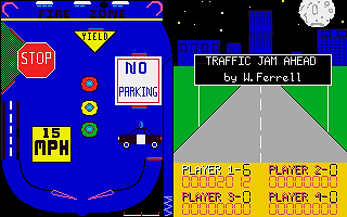Traffic Jam Ahead atari screenshot